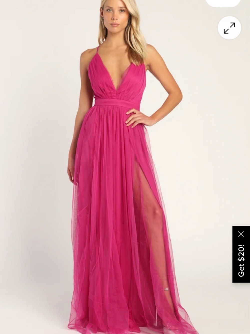 Lulus rare beauty pink dress